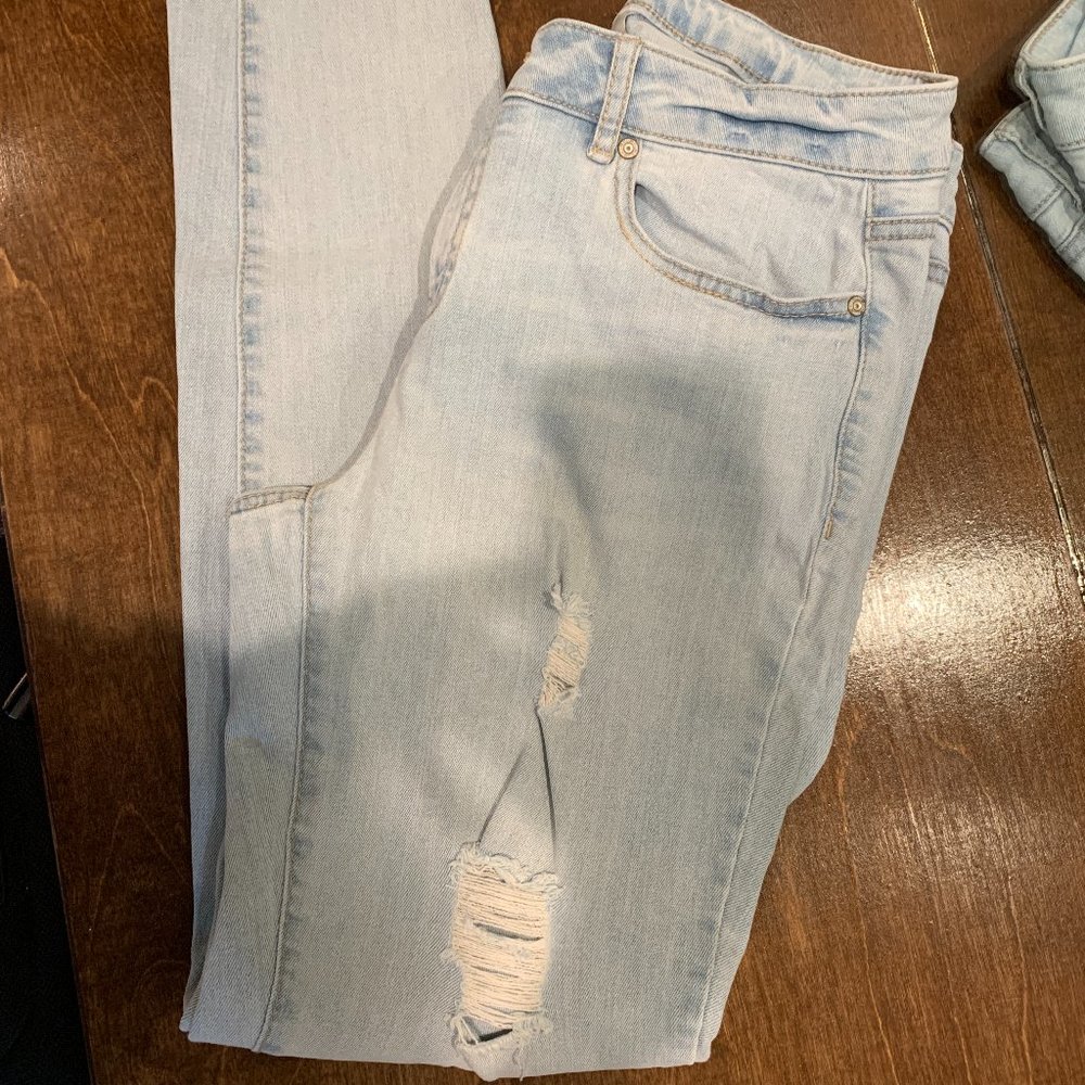 R1893 distressed jeans